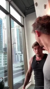 Picking up a sexy frenchman garyxprivate from the gym and eating my