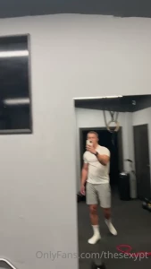 So myself and fboyfinn hit a private gym the other day we had to grab
