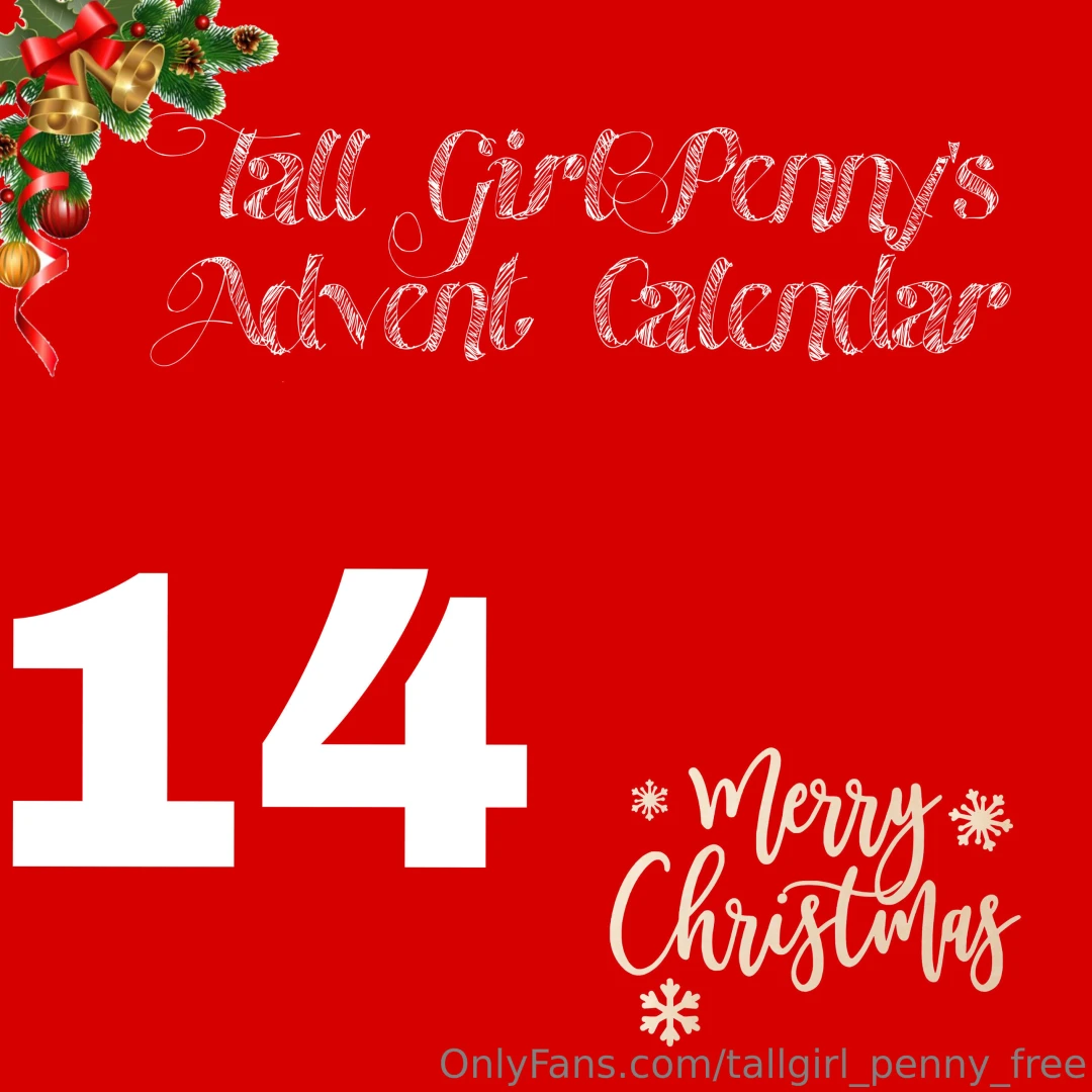 Unlock door number 14 to see my sexy new little festive lingerie 