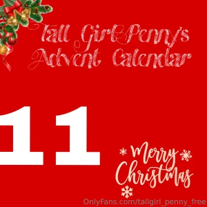 Unlock door 11 to check out ms clause pussy