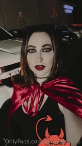 I wonder what trouble this devil can get into tonight