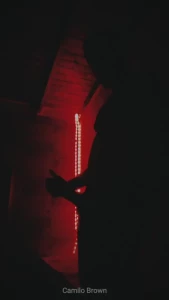 Silhouette cum dripping from my big uncut throbbing cock