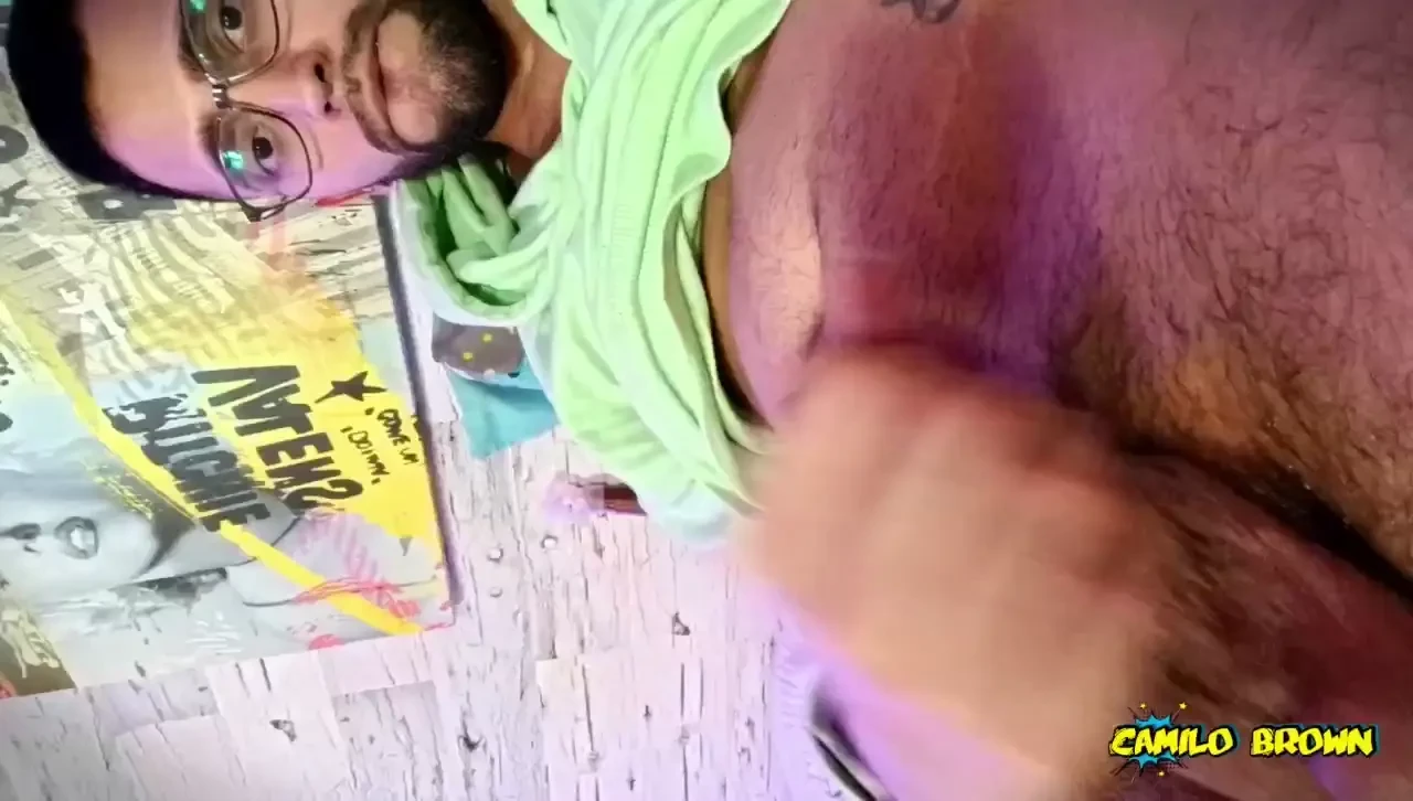 Jerking my big uncut cock until i cum a nice one i need my cock sucked 