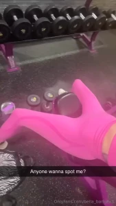 Anyone wanna spot me