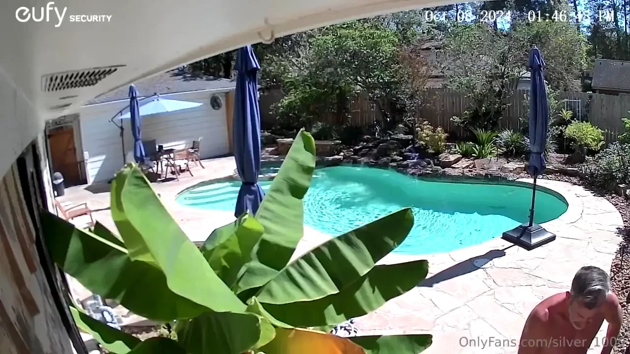 Security camera caught me today lol hysterical 