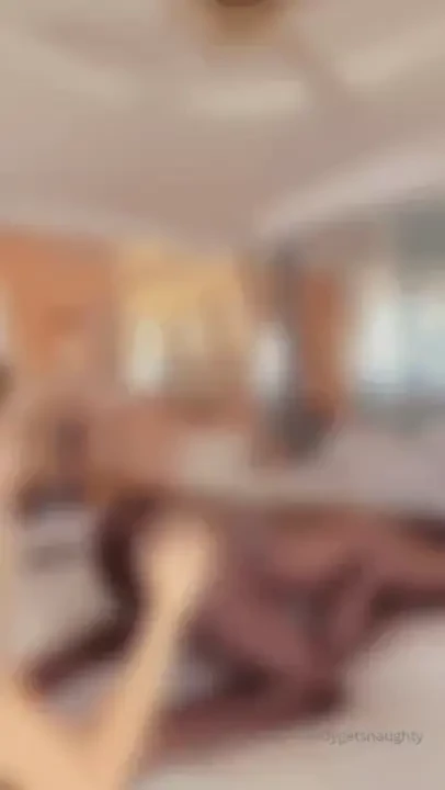 Back at it again with my girl i love it when she spanks my firm ass 