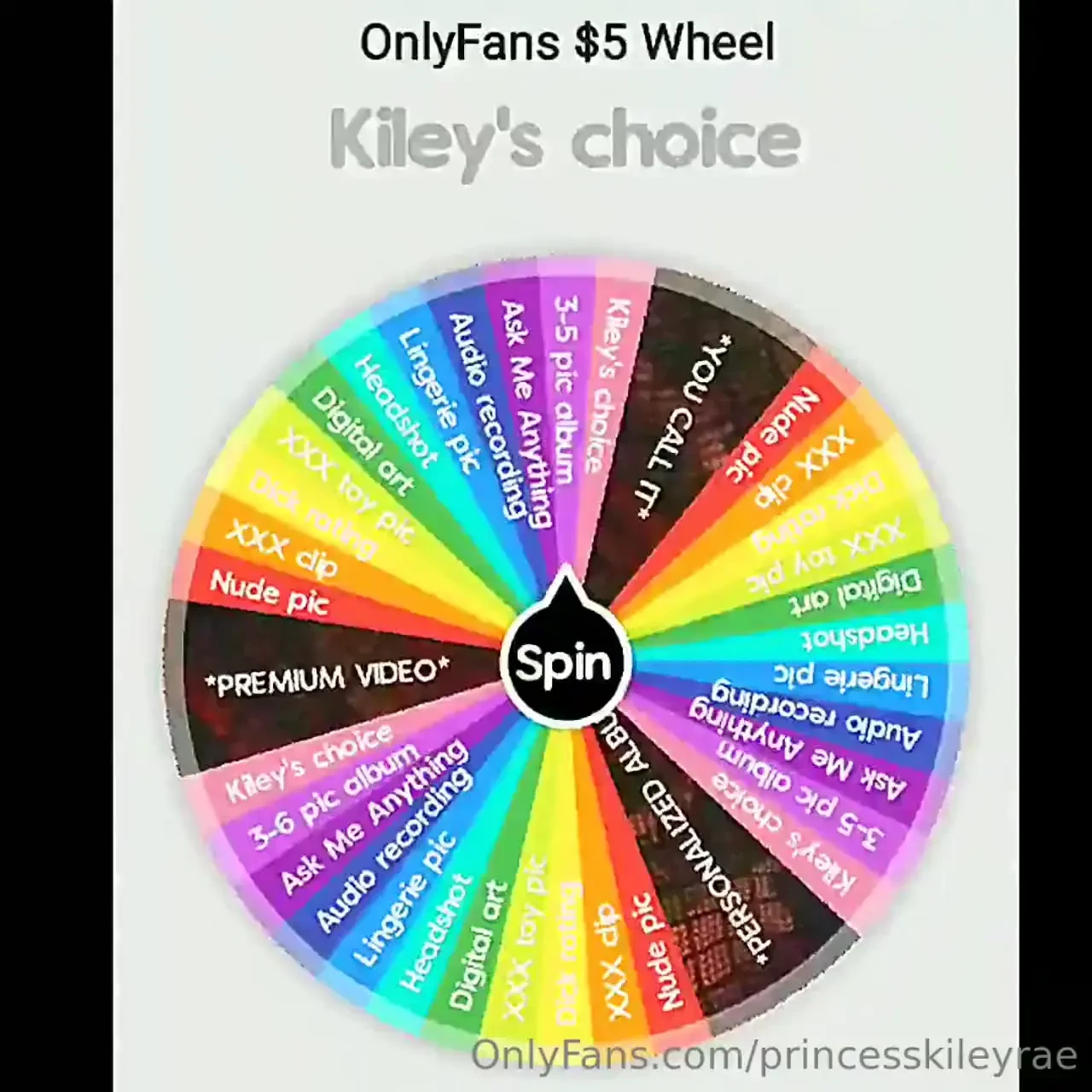 I made another prize wheel based on popular requests check your dms 