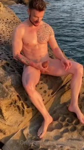 Nothing is more exciting than a warm sea rock