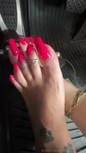 Fresh pedicure starting today i m on vacation i will be posting here