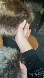 New 2021 my current situation - driving barefoot wondering what color