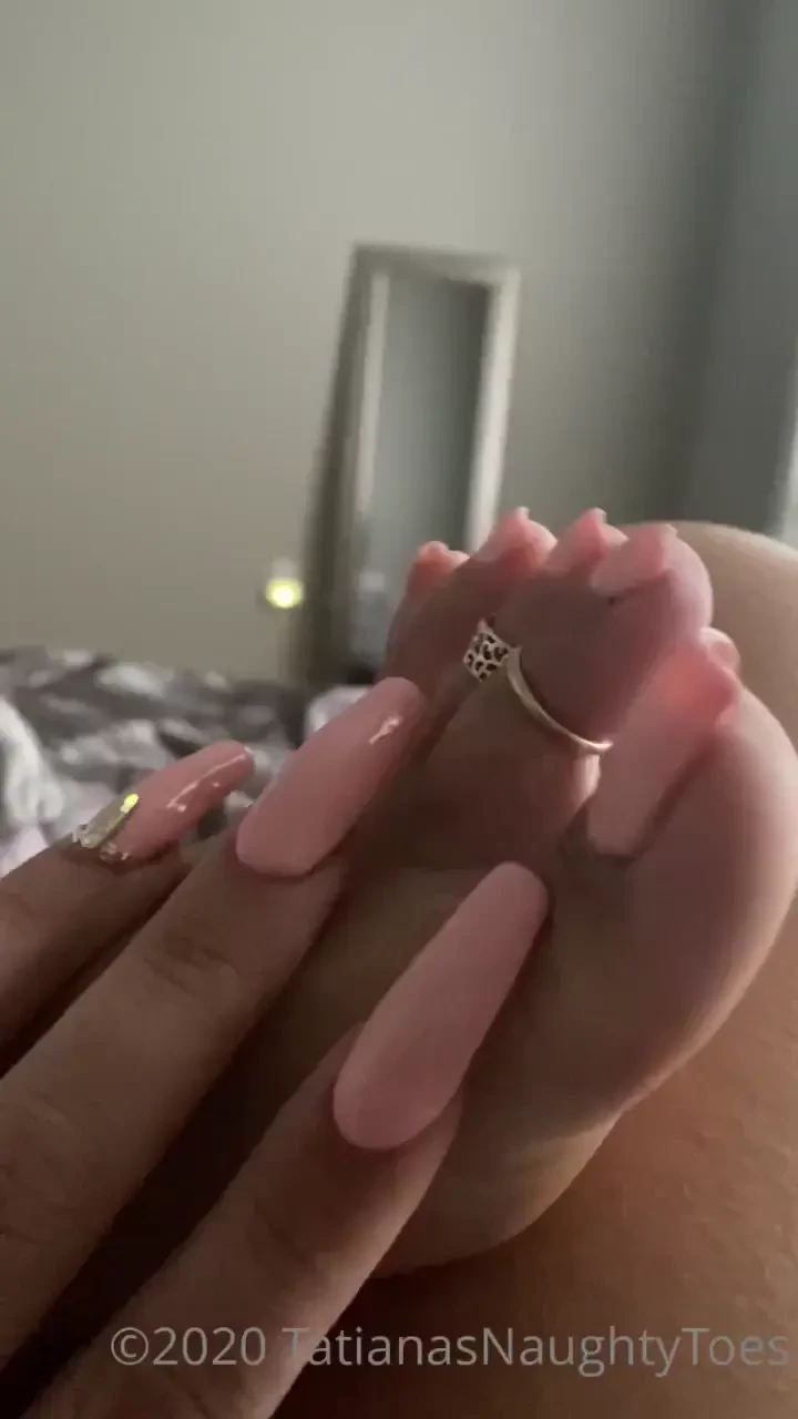New 2020 08 08 babypink pedicure - barefoot2 again my new babypink 