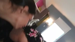 Mia kisses on the booty part 1