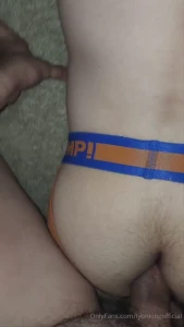 This cute twink invite me into his apartment when his parents were