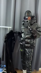 Put on this latex suit and be my slave who will it be