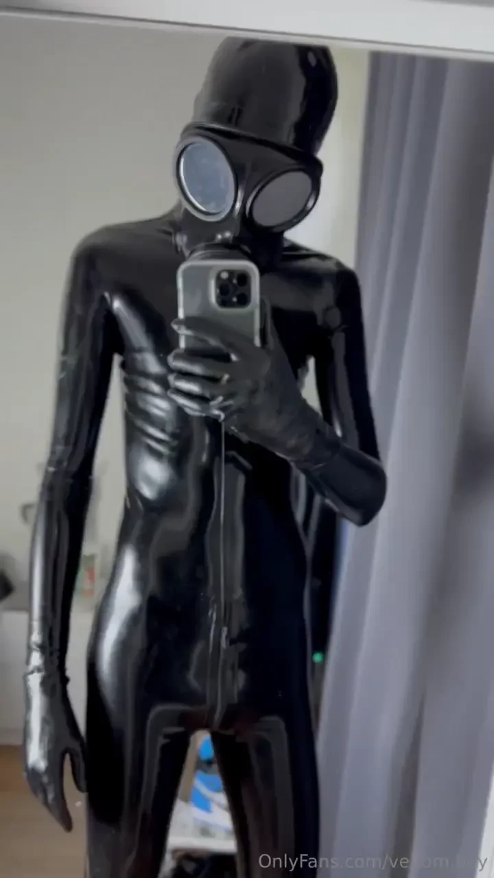 All dressed in latex 