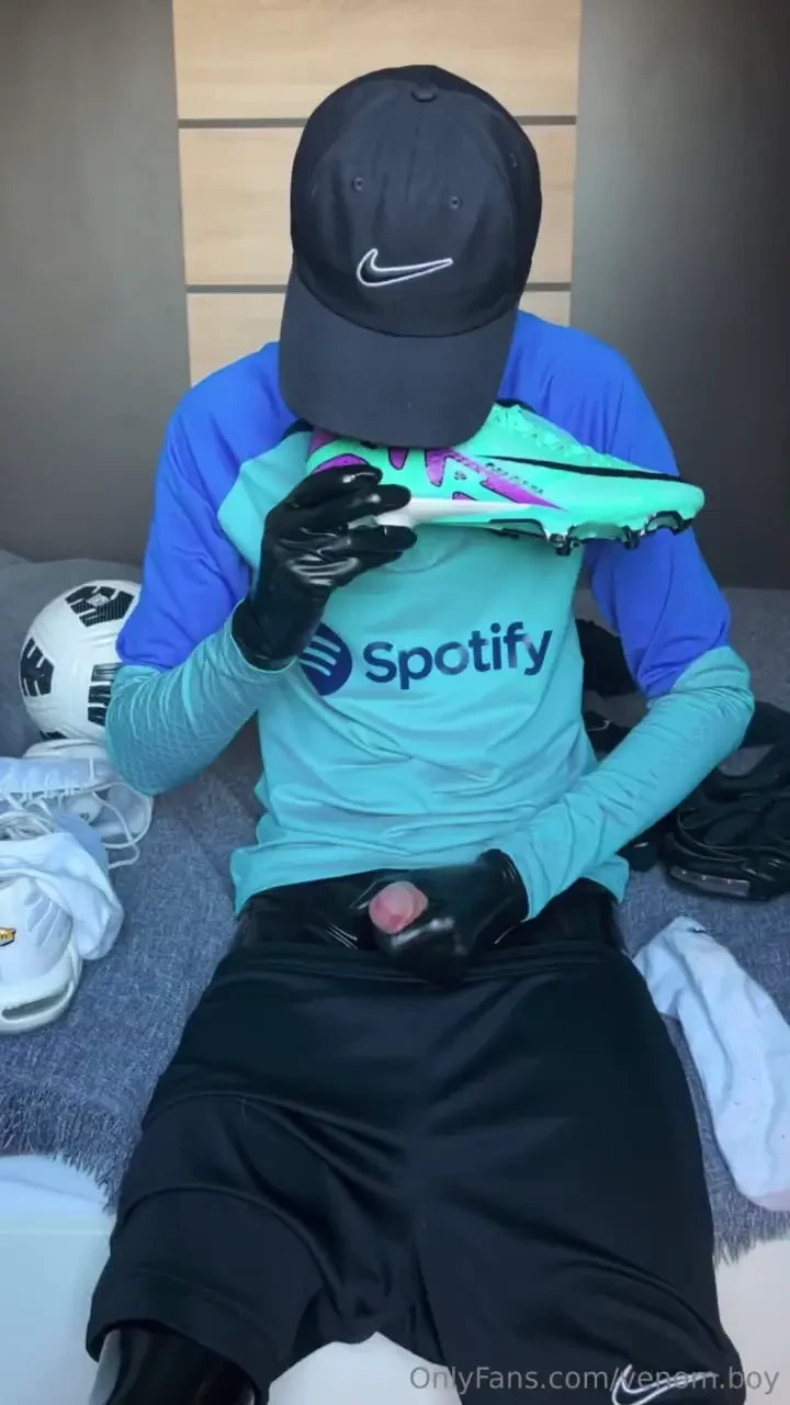 Look how much fun i had after football training 