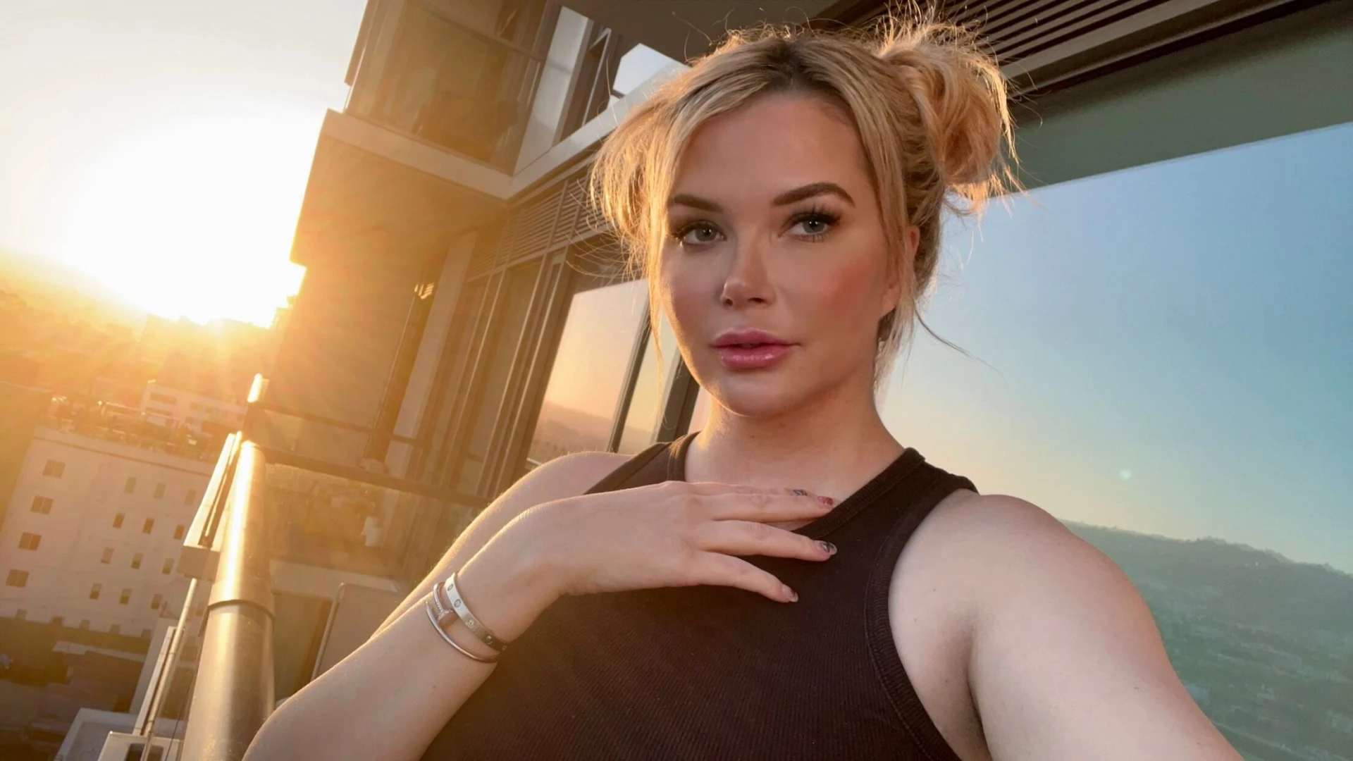 Fuck me right here on the balcony 