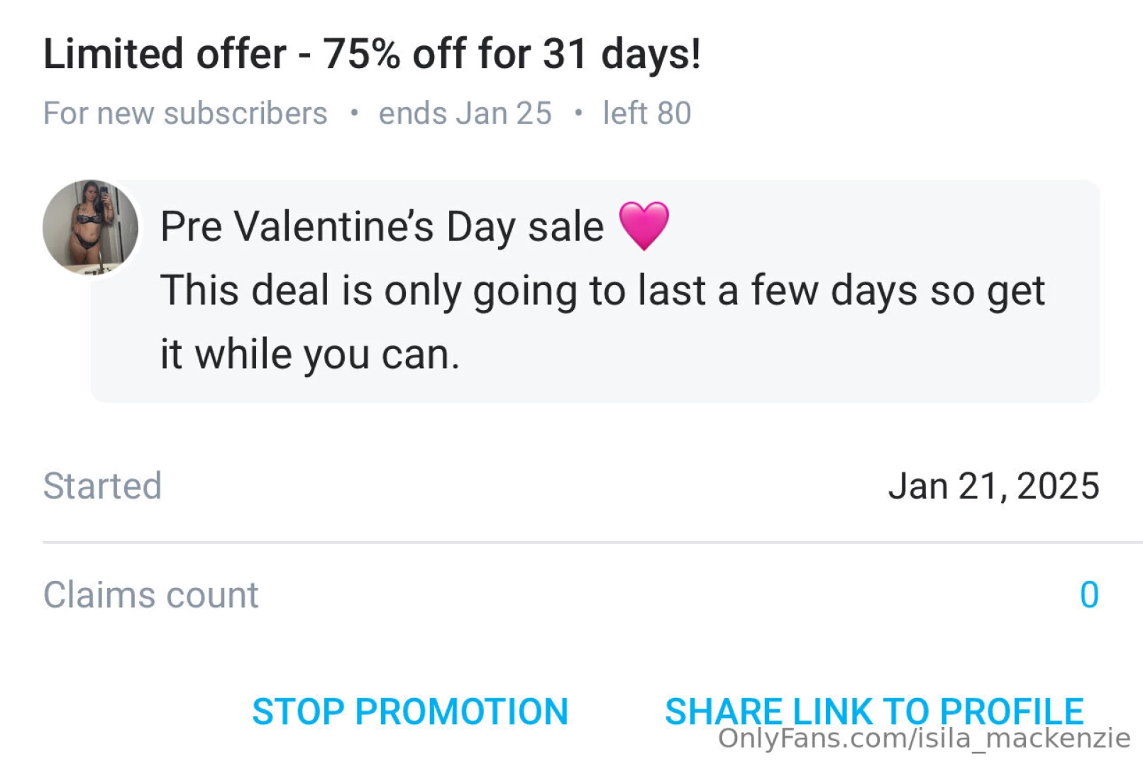 Pre valentine s day sale so get it while you can deal ends january 