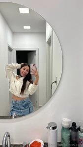 Hey sweetheart do you like my outfit or am i cuter without the clothes
