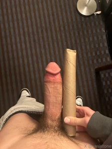 A quick nut for you all also watch me compare my thick cock to various part 7