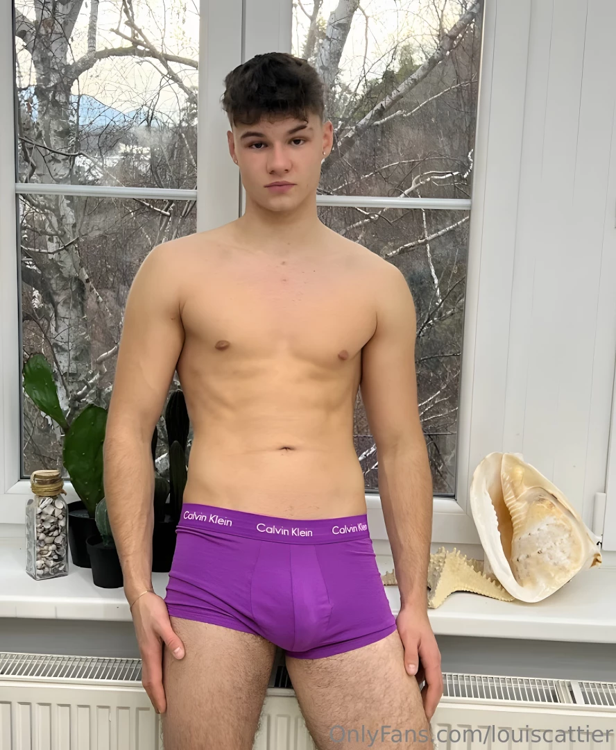 Caught in my favorite purple boxers what do you think 