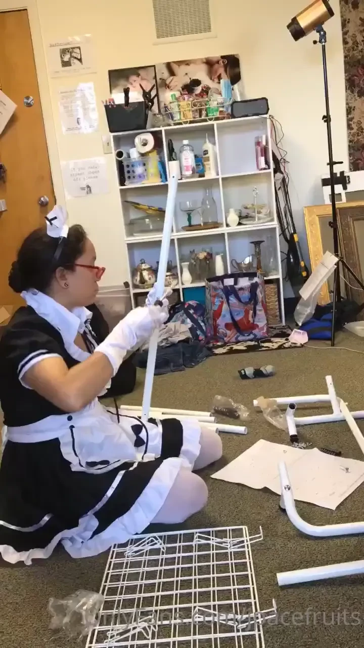 Okay i put maid-sama to the test she is quite good at building things 