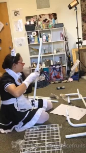 Okay i put maid-sama to the test she is quite good at building things