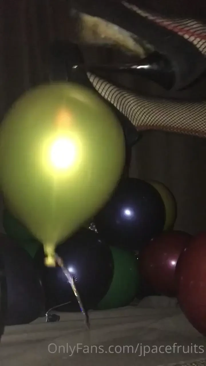 Legs fishnets heels and balloons just something cute sexy and silly 