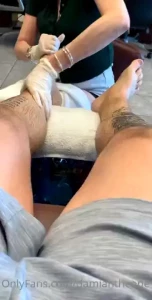 Jealous of this lady you d die to touch daddy s legs like this