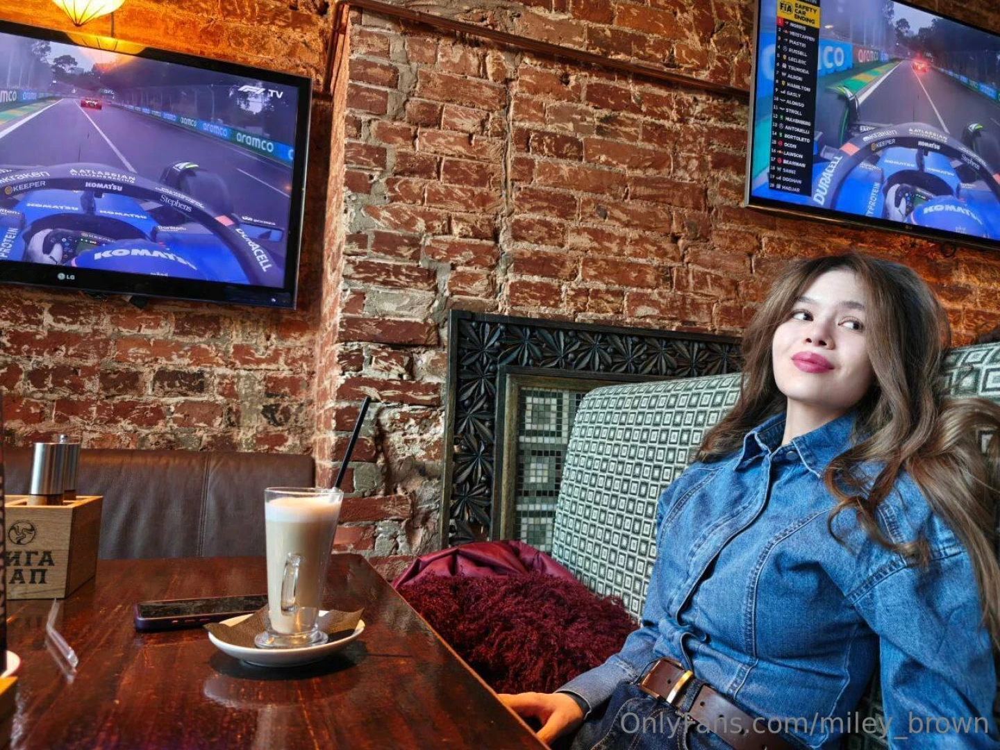 So who wins today the racer on screen or me in your dirty mind 