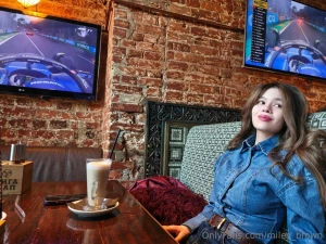 So who wins today the racer on screen or me in your dirty mind