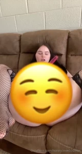 Watch me suck my toy while i pull my pussy out of my panties and show