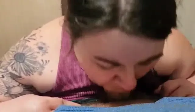 Dm me if you want the full video of me swallowing his big cock until 