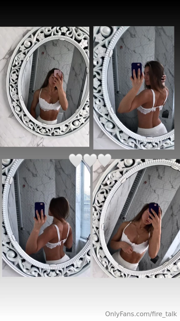 Just me my favorite mirror and a little something special for you to 