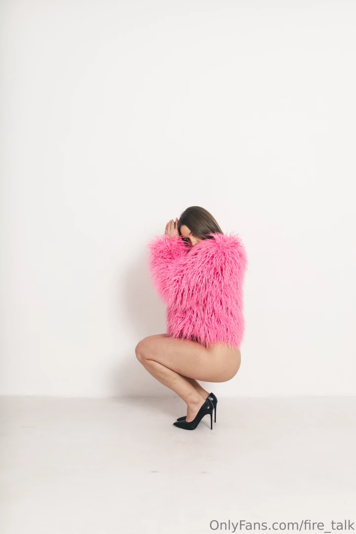 Feeling bold and fluffy in this pink number i ve got 6 sizzling shots part 5 