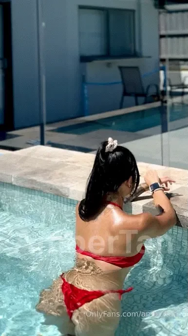 In or out of the pool 