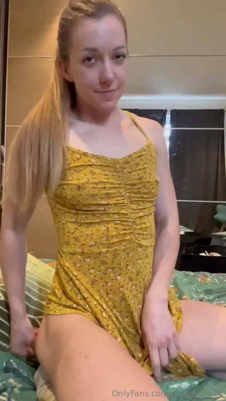 Would you like to fuck me in my cute little dress 