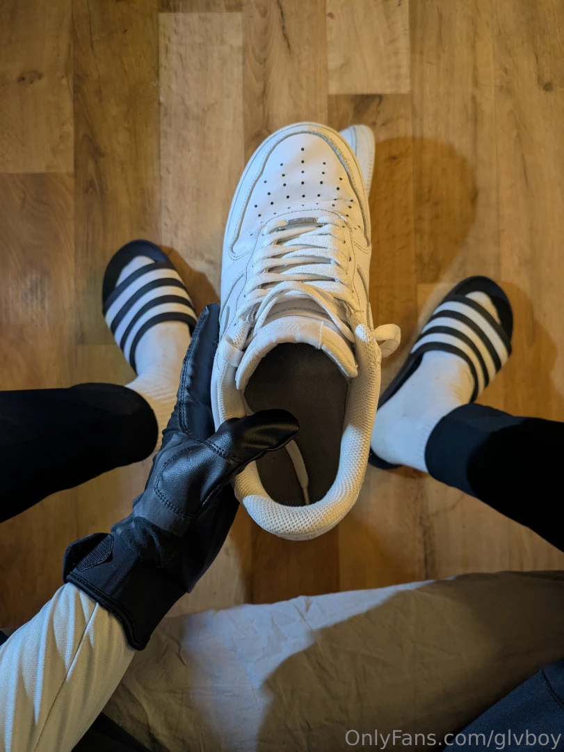 My casual thursday evening fun nike gloves and af1 photos part 5 