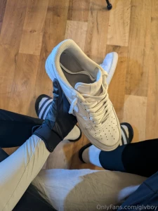 My casual thursday evening fun nike gloves and af1 photos part 17