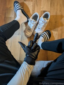 My casual thursday evening fun nike gloves and af1 photos part 23