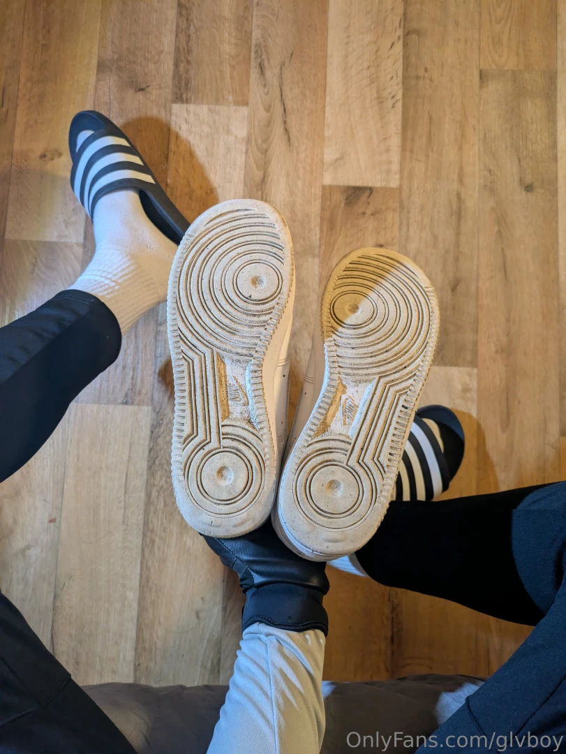 My casual thursday evening fun nike gloves and af1 photos part 1 