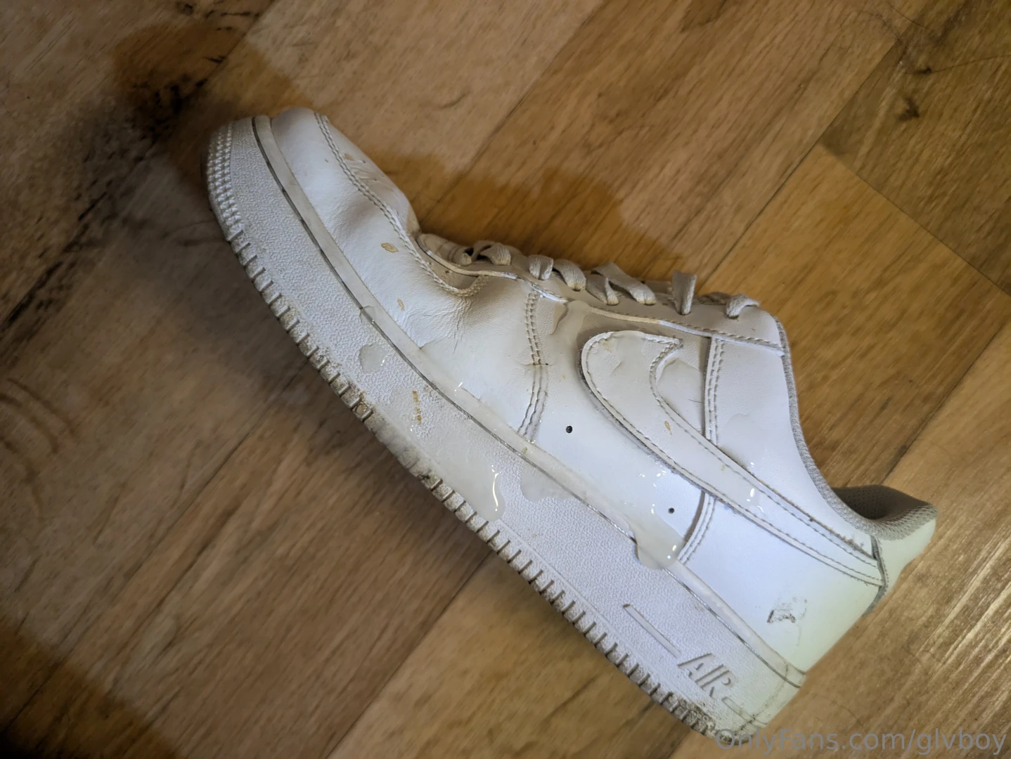 White socks white af1 white underwear and white latex gloves part 13 