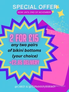 A selection of offers available to have a pair or multiple pairs of my
