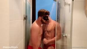 It s time to relax in the shower and get punched