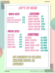 My 2025 menu p s adding a tip to a message makes you stick out meaning