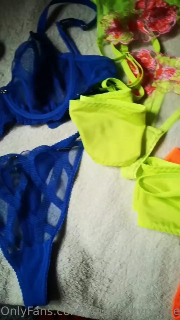 I bought new lingerie also here s my voice i ll be doing a try on 