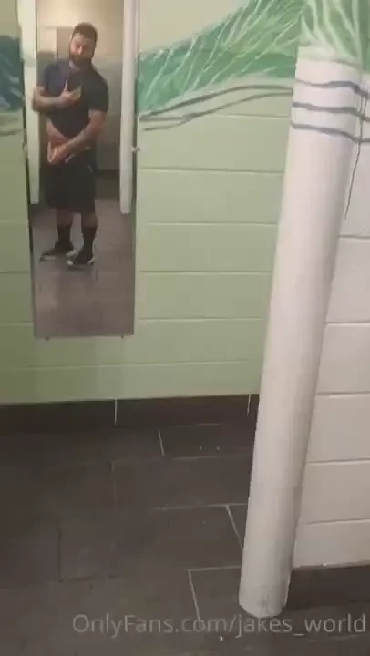 Bar bathroom bate n cum 