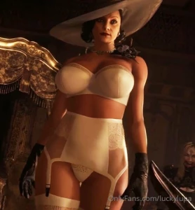 What kind of lingerie would lady dimitrescu wear i tried to find what part 2