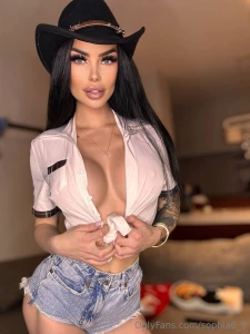 My favorite cosplay a sexy cowboy of course hat boots and a touch of