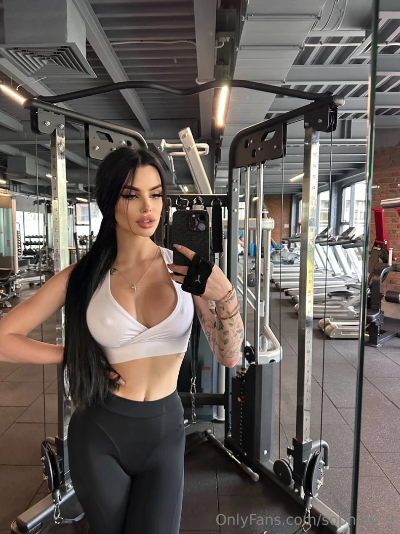 In the gym as in life you try harder you get more results 